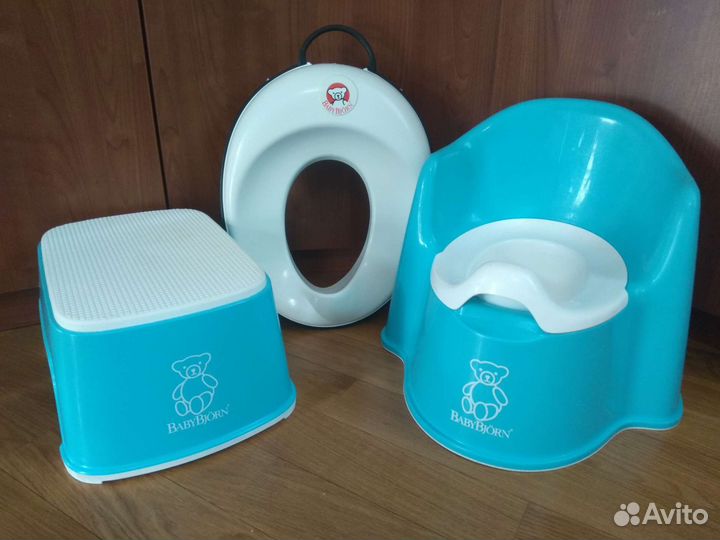 Горшок, стул, насадка - трио Beby Björn