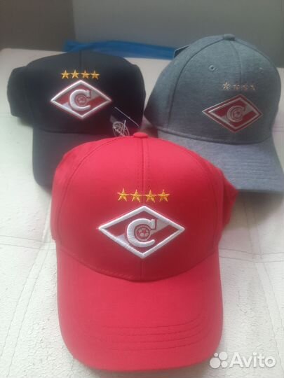 Бейсболка Спартак 10 цветов