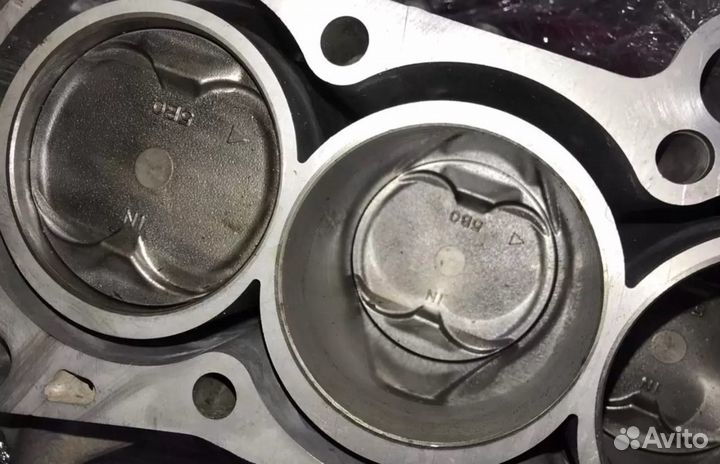 Шорт блок мотора K24W2 2.4 Honda