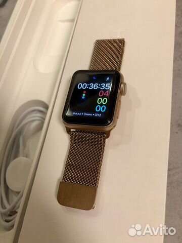 Apple Watch 3 38 mm Gold купить в Воронеже | Личные вещи | Авито