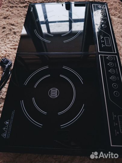 Индукционная плита 2 конфорки