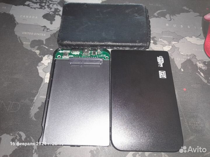 Внешний корпус для HDD/SSD 2.5