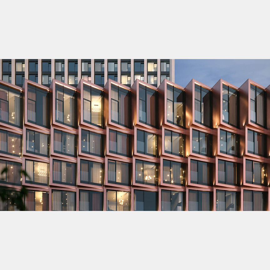 1-к. квартира, 44,5 м², 6/9 эт.