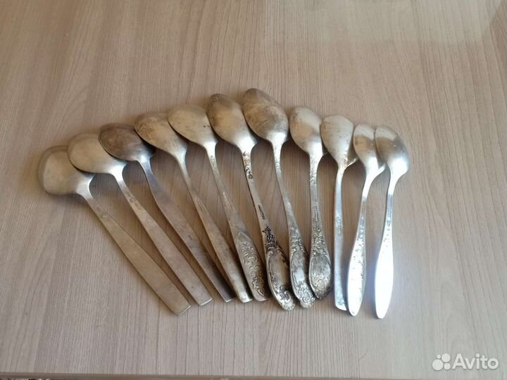 Мельхиоровые ложки СССР