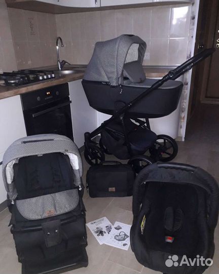 Коляска bebe mobile gusto 3 в 1