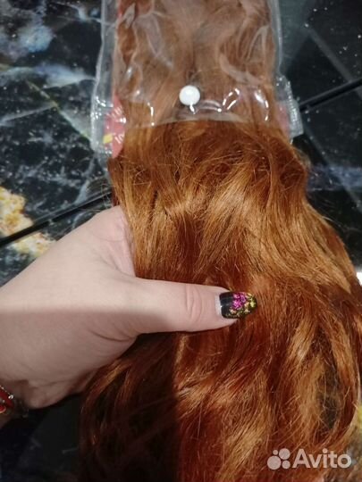 Волосы для наращивания 65 см бу