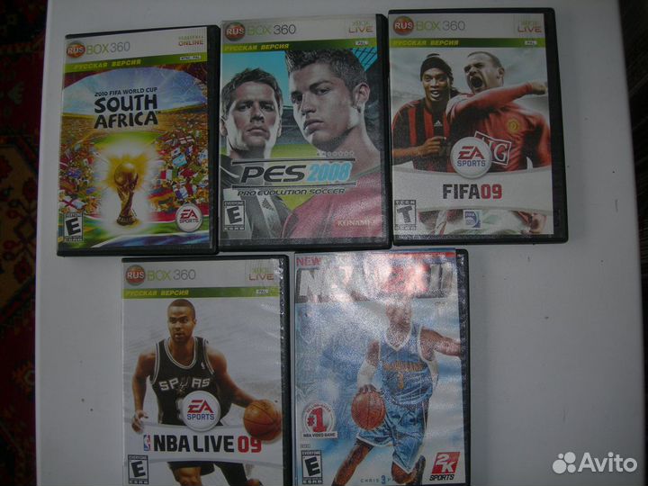 Новые диски для X-Box 360