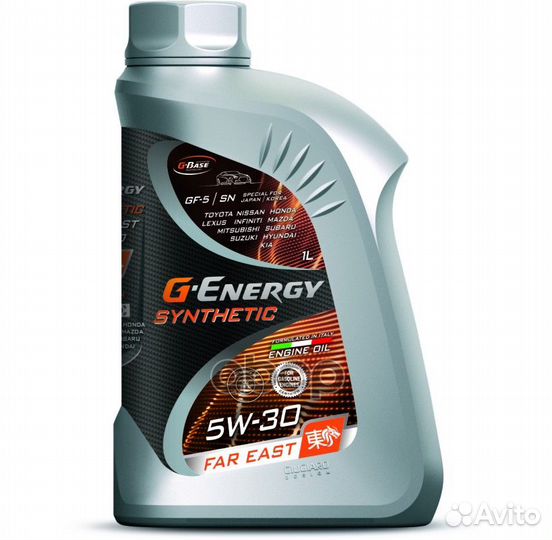 Масло G-Energy Synthetic Far East 5w-30 1л G-En