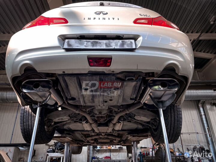 Металлический катализатор infiniti FX35 (блок )