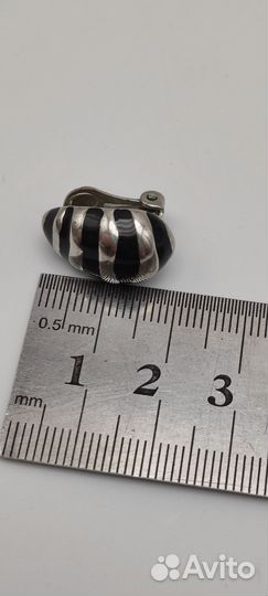 Клипсы винтажные №28 010 Размер на фото и состояни