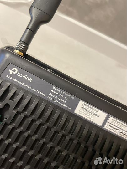 4G Роутер TP-Link Archer MR200 (AC 750)