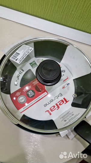 Сковорода tefal с крышкой новая