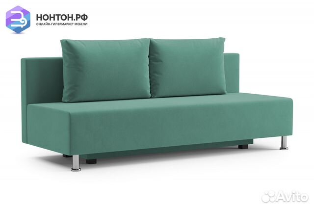 Диван еврокнижка Канна мятный