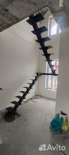 Лестницы на металлокаркасе