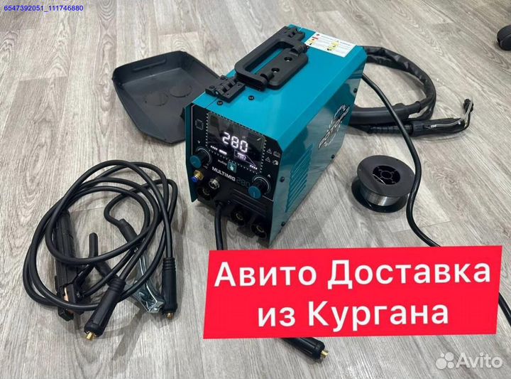 Сварочный аппарат роторм 4в1 mma mig flux lift tig (Арт.35323)