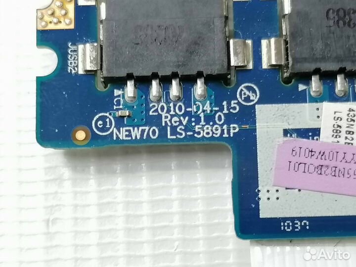 Плата USB для Acer Aspire 5552