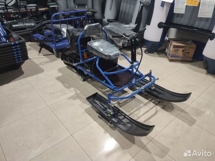 Миниснегоход Хаски - мотобуксировщик