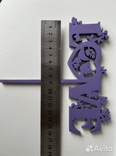 Топпер love - украшение для торта