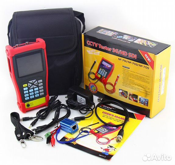 Тестер систем видеонаблюдения Noyafa NF-701