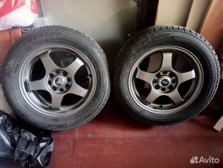 Литые диски r14 на ваз с резиной