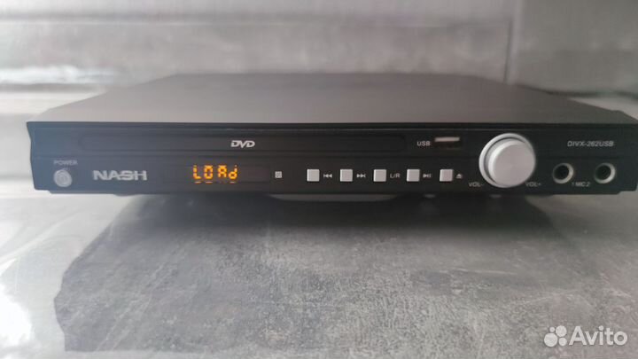 Dvd плеер nash divx262USB