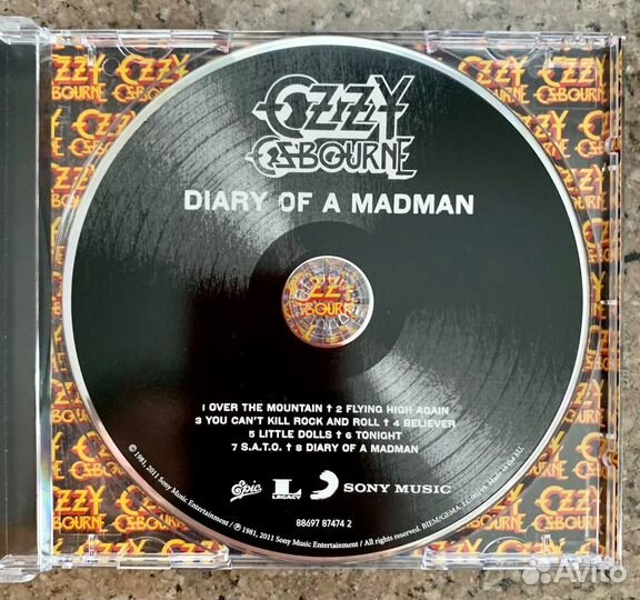 Ozzy Osbourne – Diary Of A Madman CD