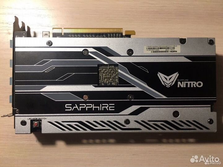 Видеокарта Sapphire RX 480 Nitro+ OC 8Gb