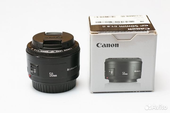 Canon EF 50 mm f1.8 II