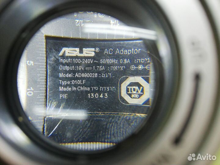 Блок питания для нетбука asus 19V 1.75A