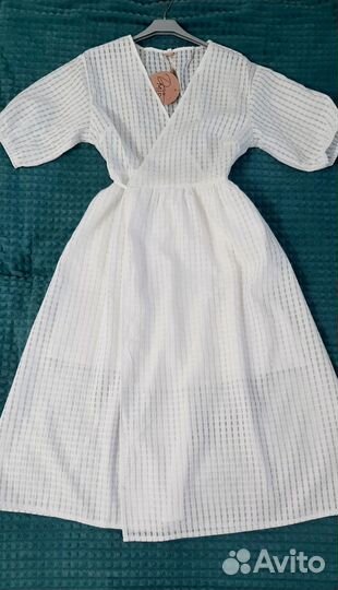 Платье женское летнее белое