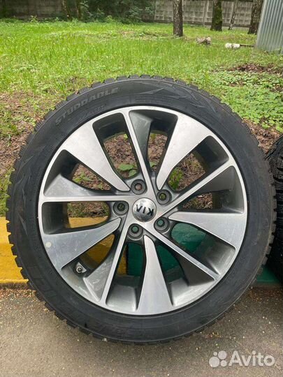 Колеса зима шипы