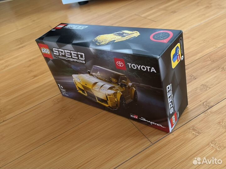 Конструктор lego Speed Champions Toyota GR Supra
