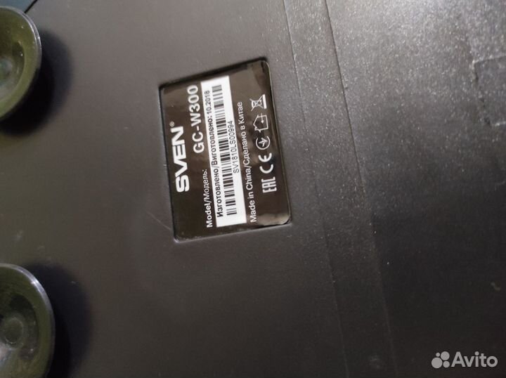 Игровой руль sven GC-w300