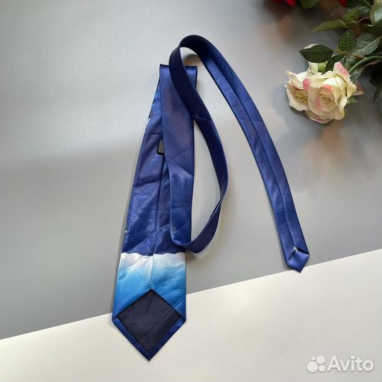 Новогодний галстук Let IT snow