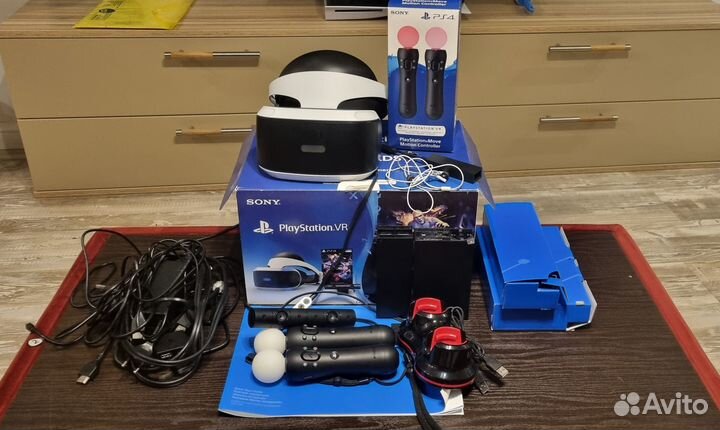 Sony playstation vr + PS Move +Камера+ совм. с PS5