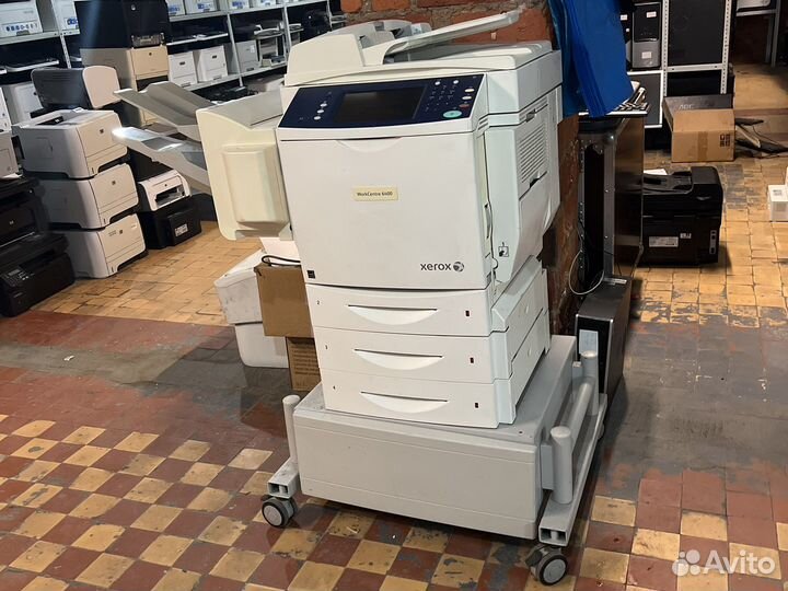 Мфу лазерное Xerox WorkCentre 6400XF, цветн., A4