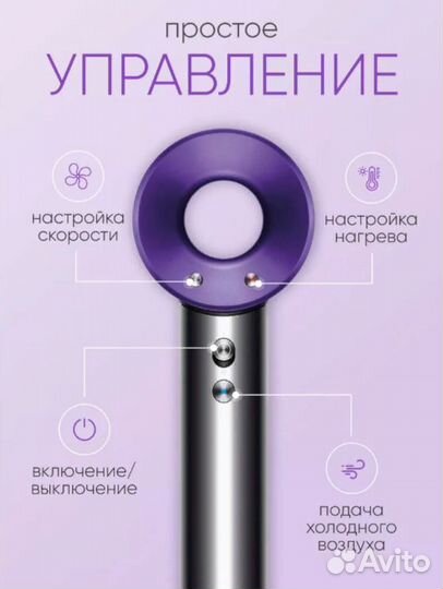 Фен для волос профессиональный