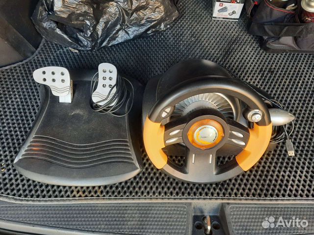 Игровой руль genius speed whells 3mt