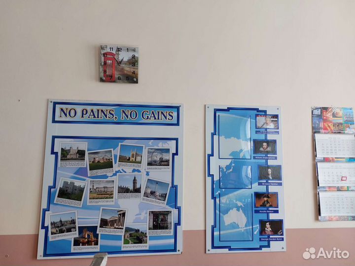 Стенды для кабинета английского языка