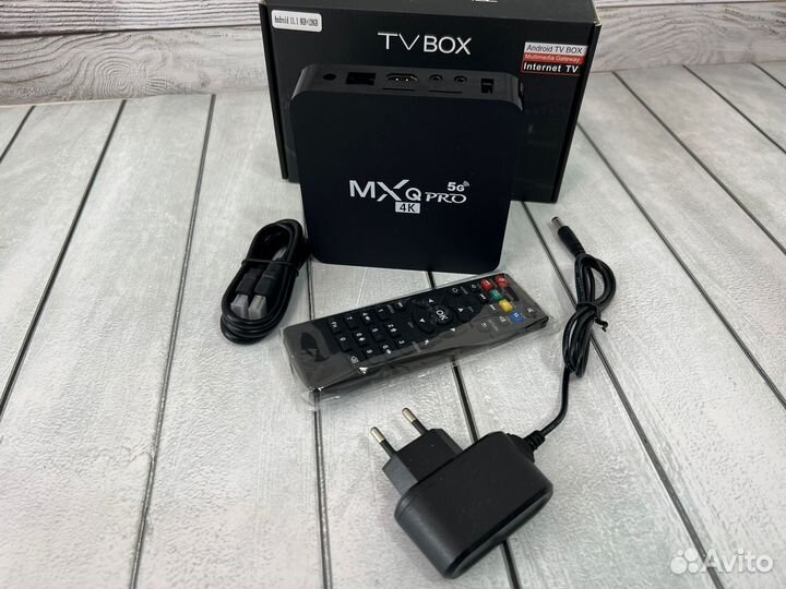 Приставка Смарт тв Android TV BOX 8GB +128GB