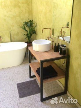 Тумба для ванной лофт