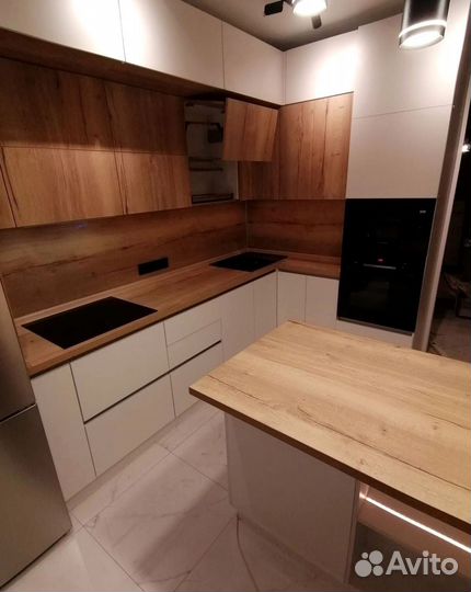 Кухни с подсветкой