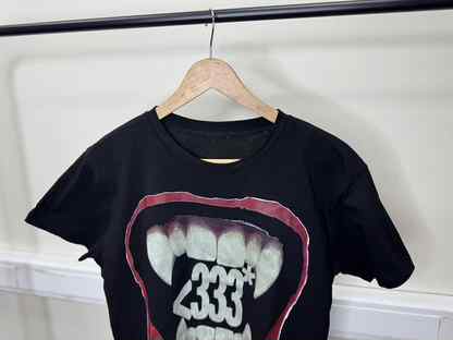 Женская футболка черная с принтом 48-50 размер, Москва