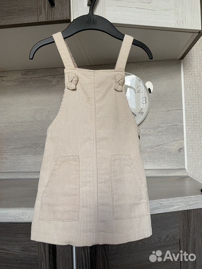 Велюровый сарафан zara для девочки