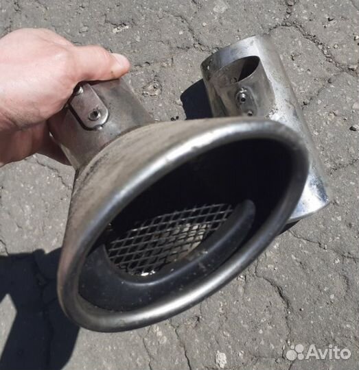 Насадки на выхлоп mercedes W220