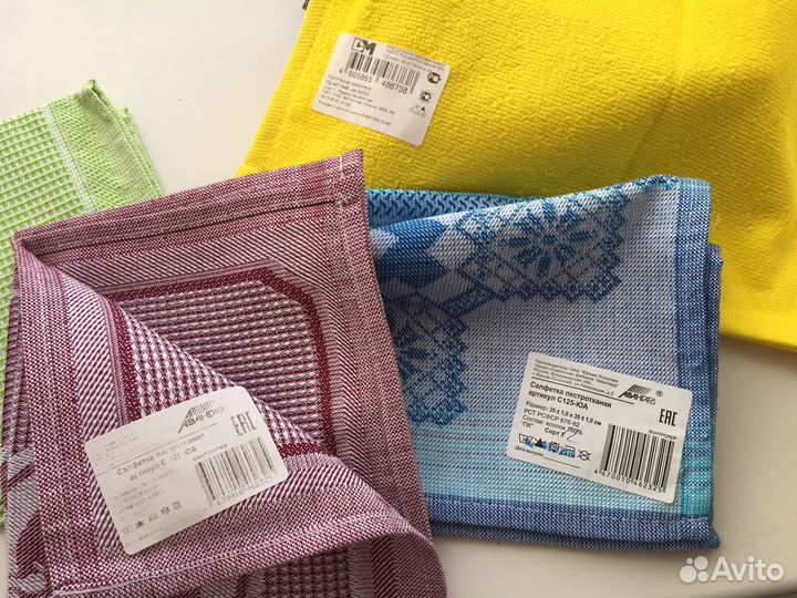 Кухонные полотенца 15 шт