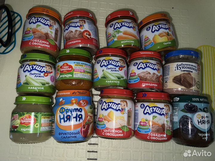 Детское пюре, питание