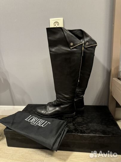 Сапоги кожаные Loriblu 37