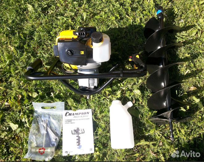 Мотобур champion AG252