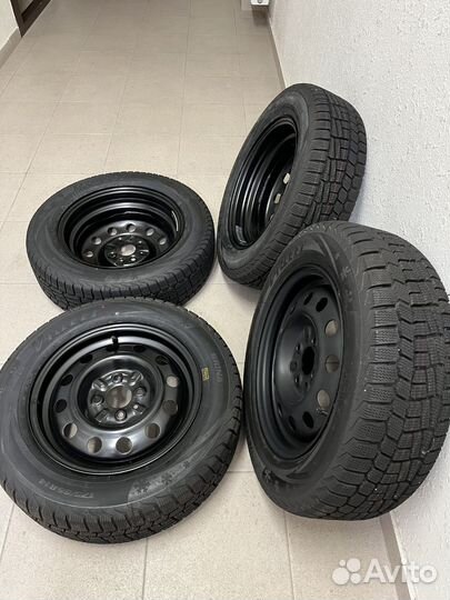 Зимние колеса на гранту